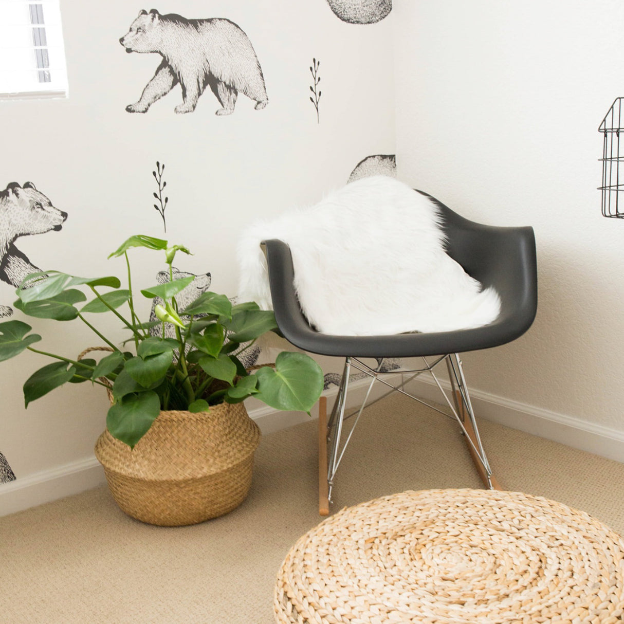 Barret Wallpaper from Loomwell Home Goods