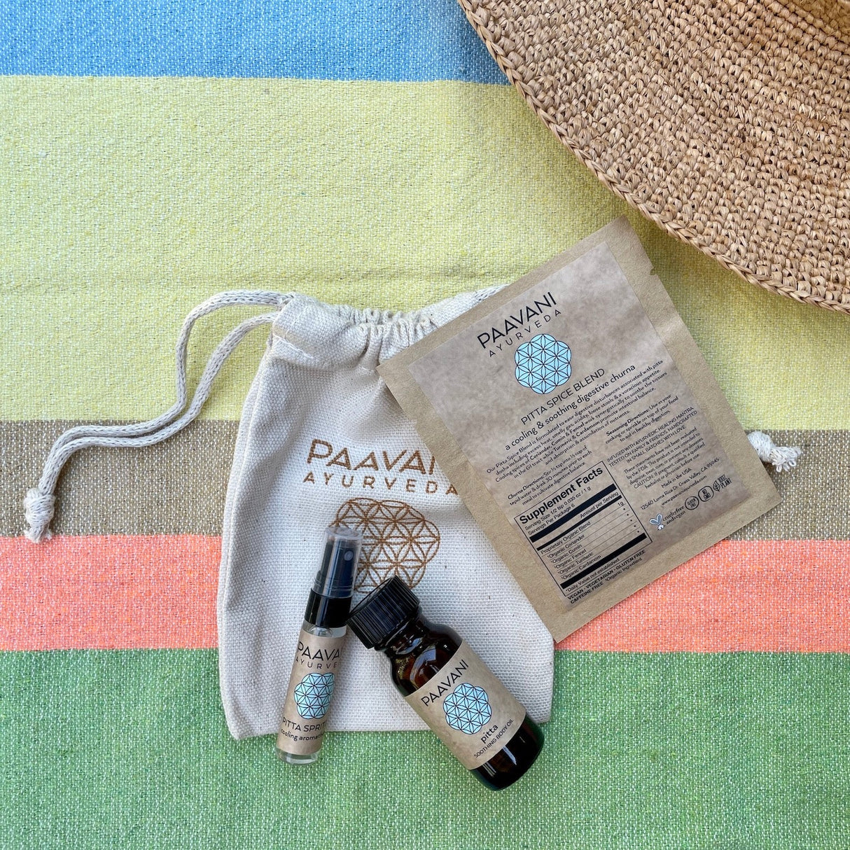 Summer Sampler Kit from Paavani Ayurveda