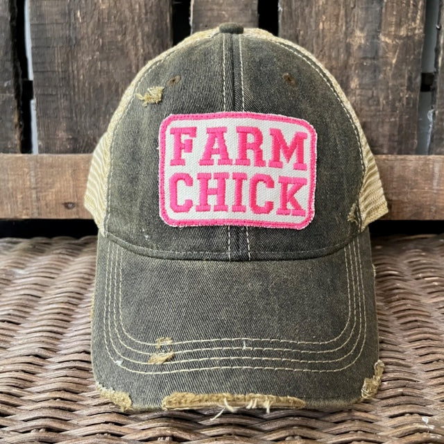 Farm Chick Hat From The Goat Stock