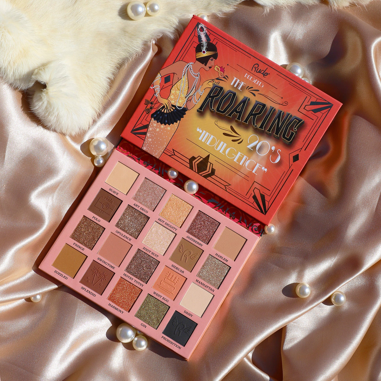 The Roaring 20's Eyeshadow Palette - Indulgence from Rude Cosmetics