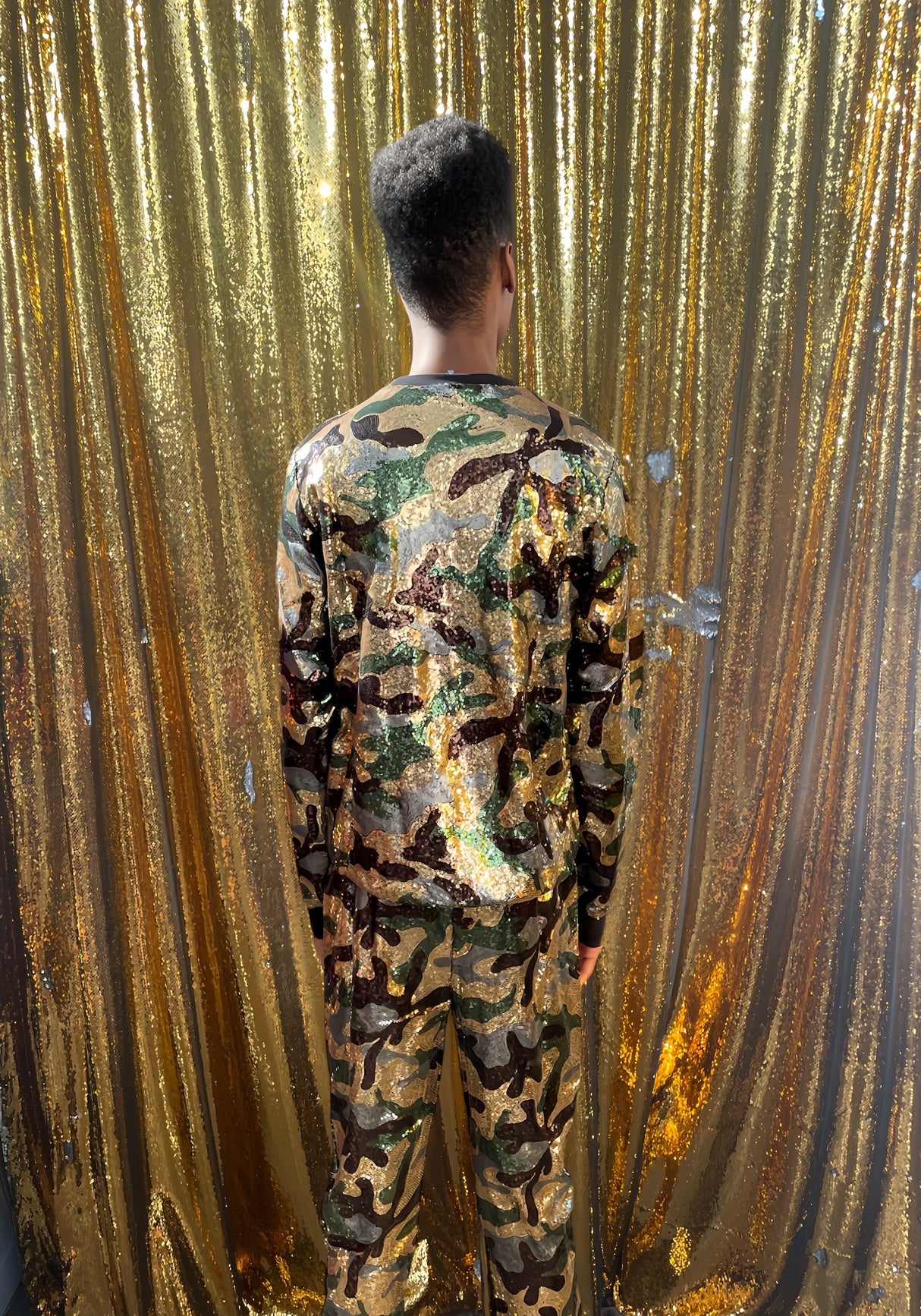 Any Old Iron Men's Camo Sweatshirt from Any Old Iron