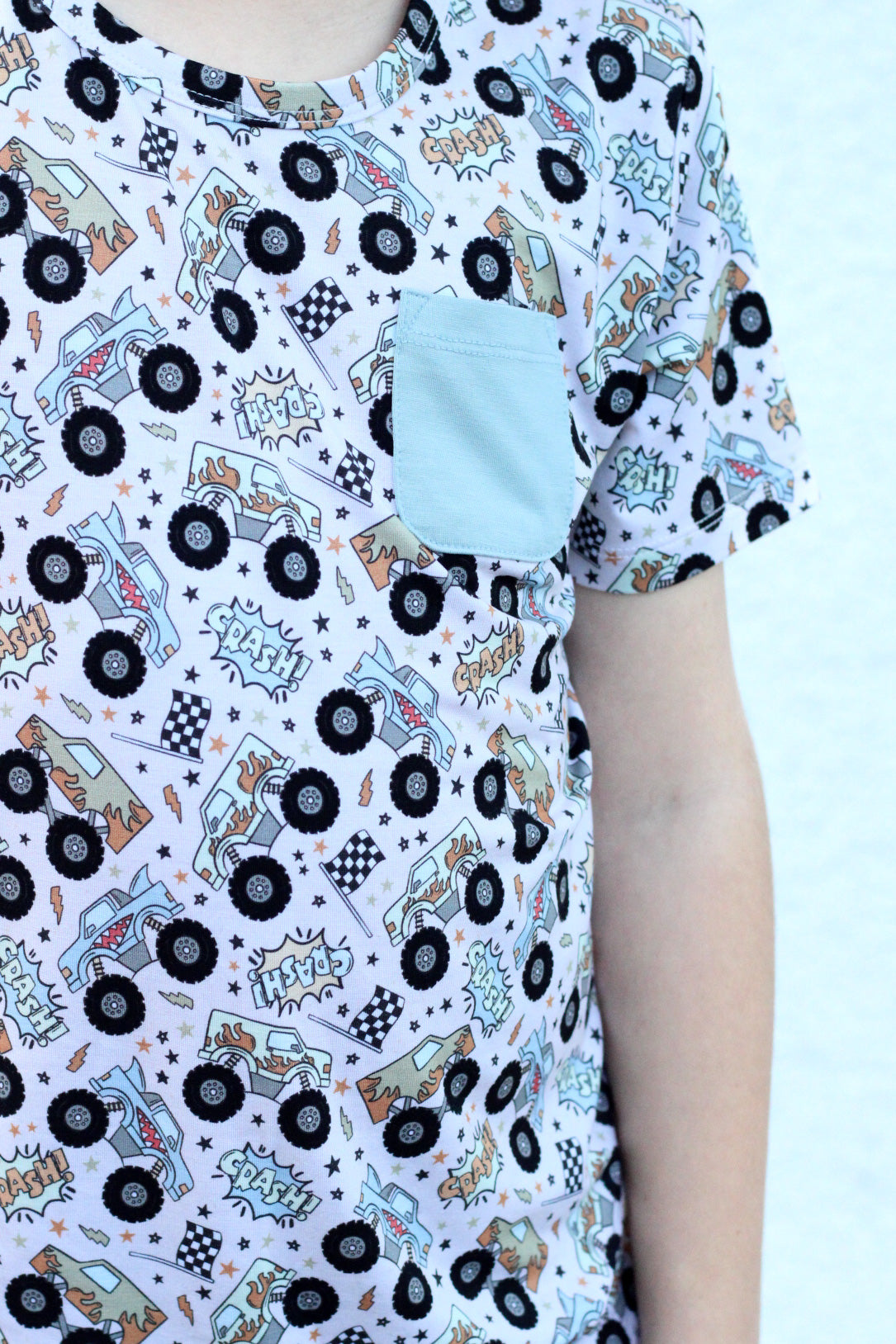 EXCLUSIVE CRASH HARD DREAM POCKET TEE from DREAM BIG LITTLE CO