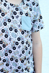 EXCLUSIVE CRASH HARD DREAM POCKET TEE from DREAM BIG LITTLE CO