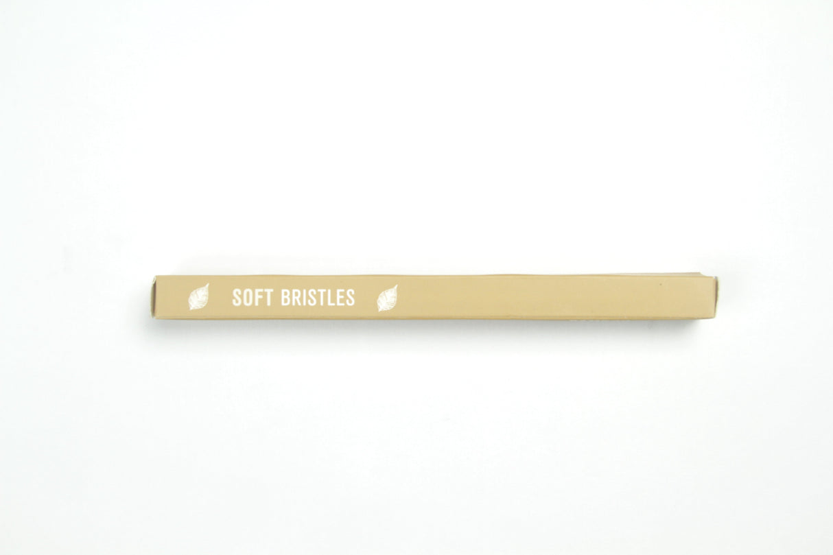 Bamboo Toothbrush With Soft Bristles - BPA and Phthalates Free Toothbrush from Lucky Teeth
