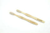 Bamboo Toothbrush With Soft Bristles - BPA and Phthalates Free Toothbrush from Lucky Teeth