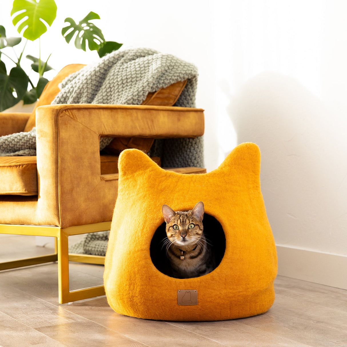 Fire Orange | Ear Style Cave from Fuzzy Cove