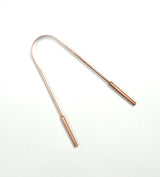 Pure Copper Tongue Scraper - 100% Pure Copper Tongue Cleaner from Lucky Teeth