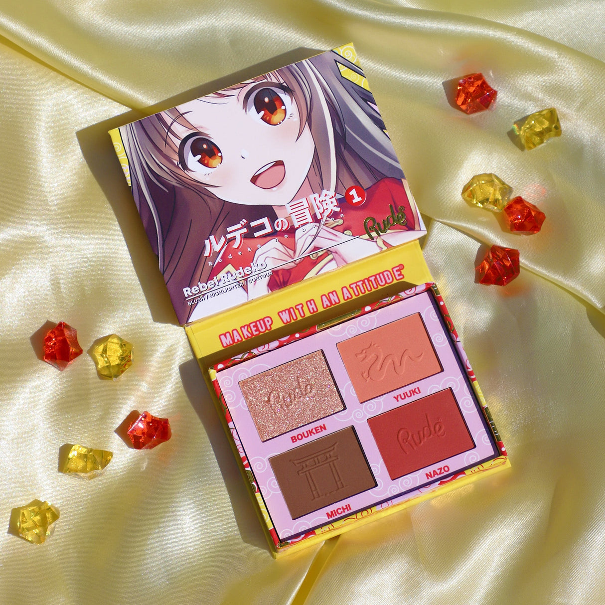 Manga Face Palette from Rude Cosmetics