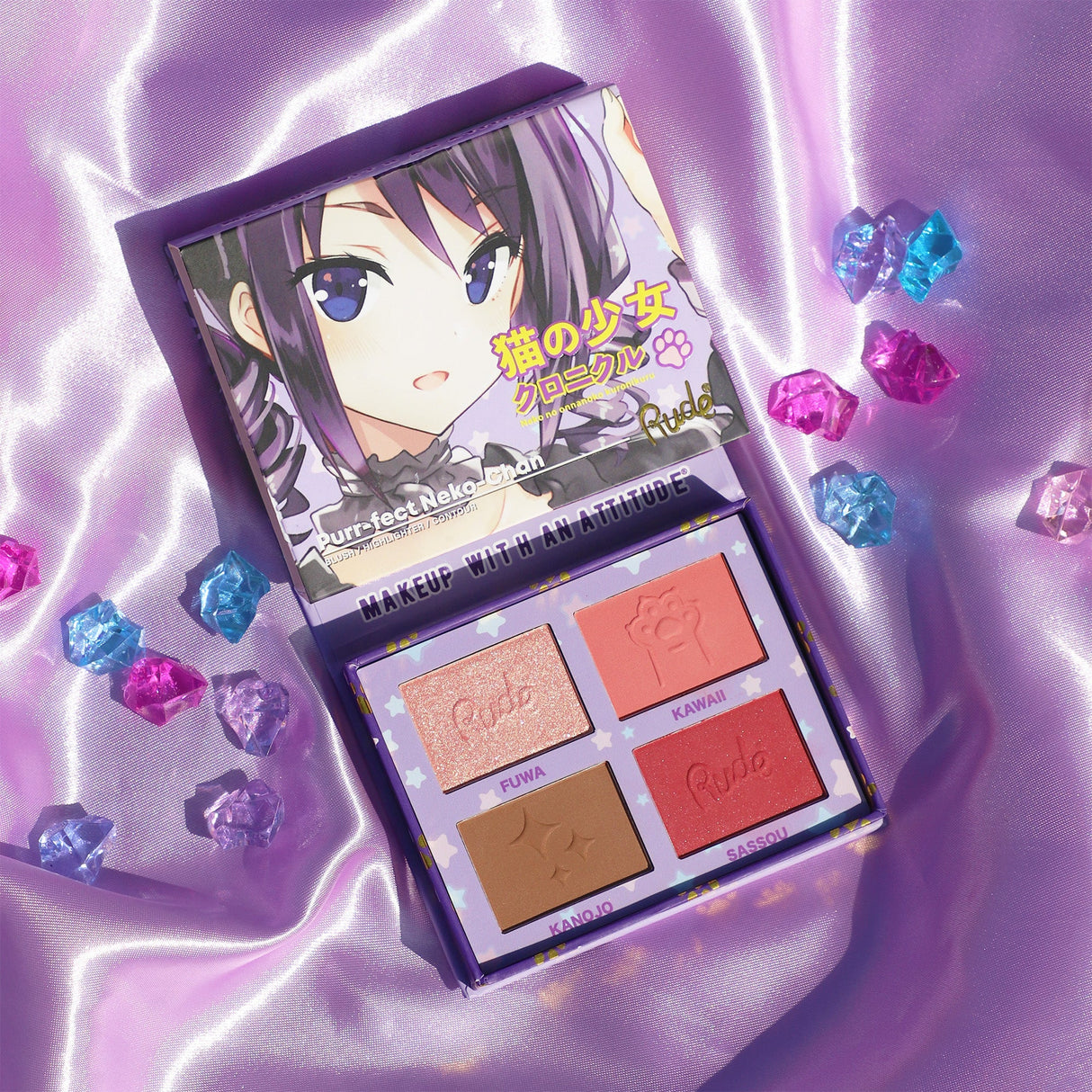 Manga Face Palette from Rude Cosmetics