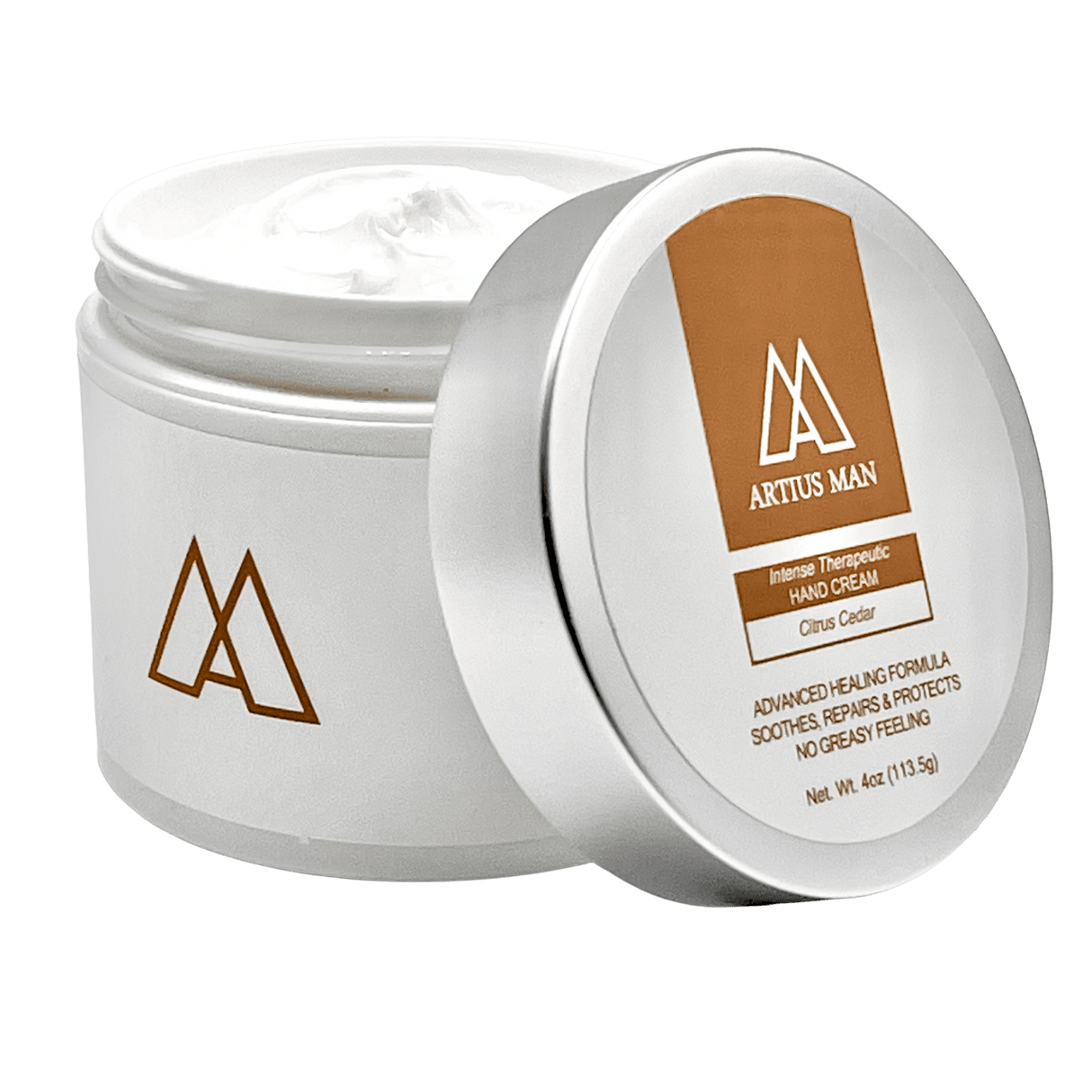 Intense Therapeutic Hand Cream For Men - Citrus Cedar from Artius Man