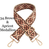 The Atlas | Zippered Sling Bag (Brown) - Pick Your Strap from Babs+Birdie