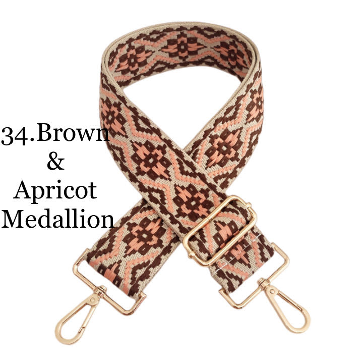 The Atlas | Zippered Sling Bag (Camel) - Pick Your Strap from Babs+Birdie