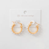 Angel Of The Sea Hoop Earrings WATERPROOF from Pretty Simple