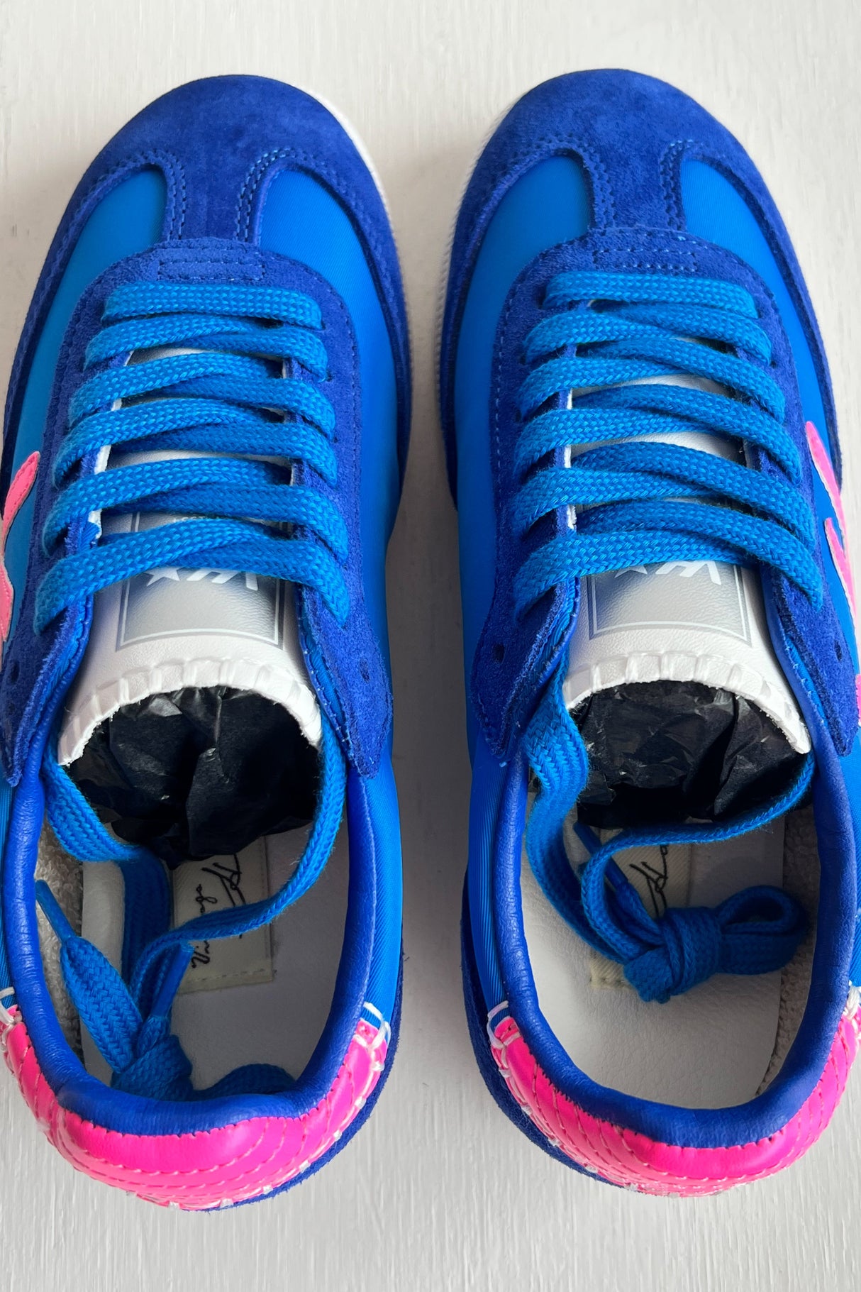 VINTAGE HAVANA | CRISP 16 ELECTRIC BLUE SNEAKERS From Tallulah Lou