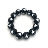 Black & White Star Statement Stack Bracelet from Leetie Lovendale