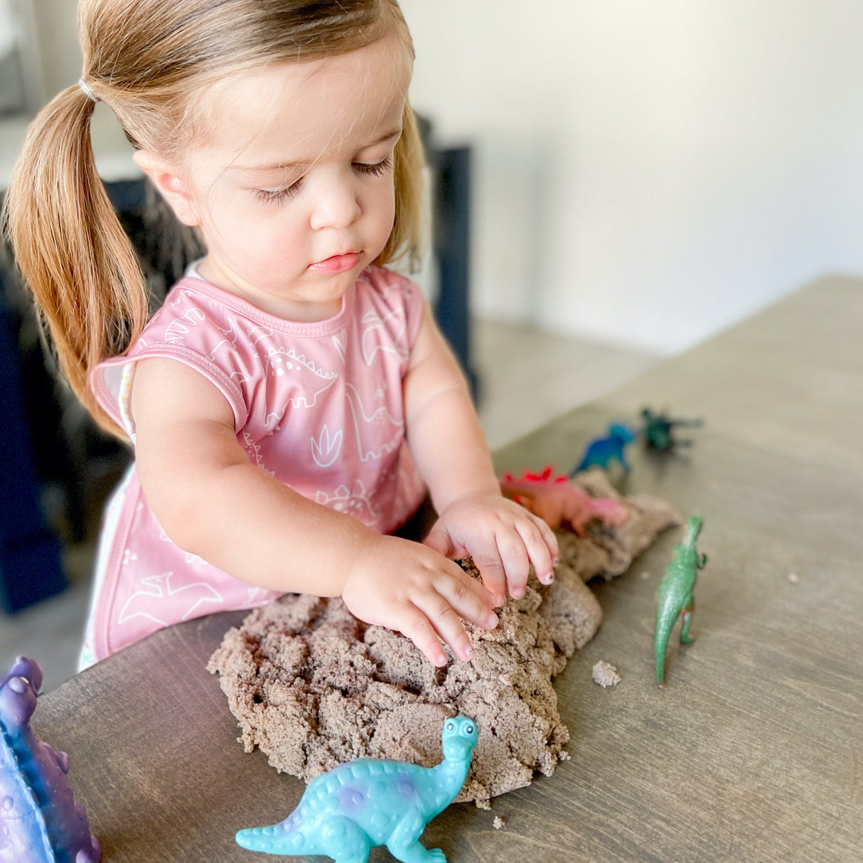 Dino Friends - Blush Bapron from BapronBaby