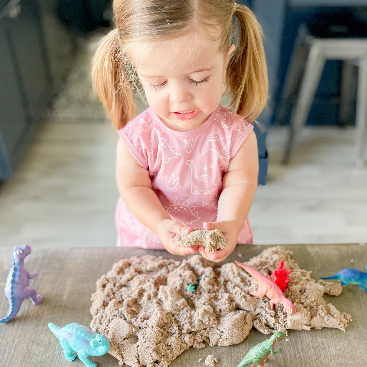 Dino Friends - Blush Bapron from BapronBaby
