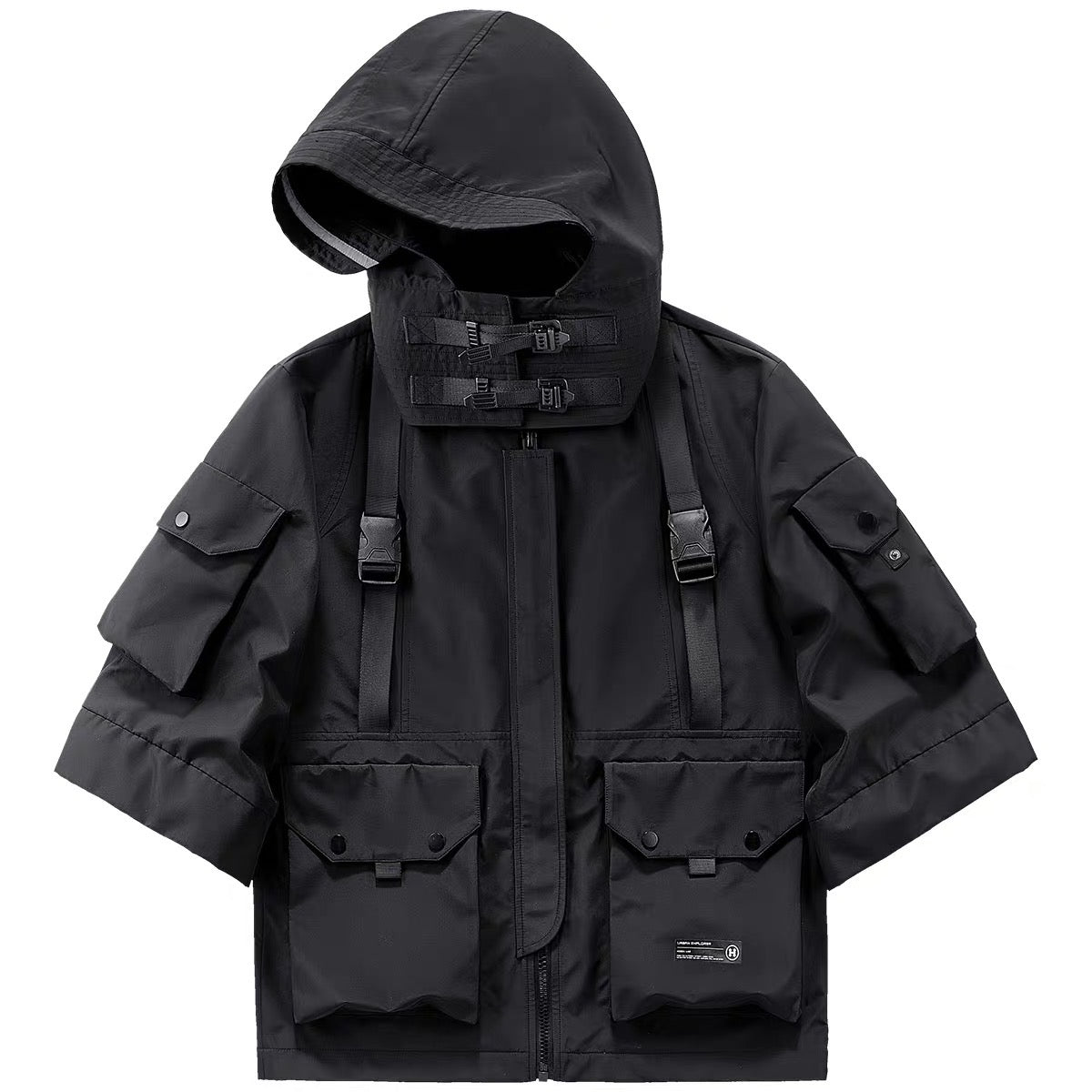 IBJ169 Paratrooper Short Sleeves Jacket from Niepce Inc
