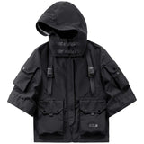 IBJ169 Paratrooper Short Sleeves Jacket from Niepce Inc