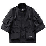 IBJ169 Paratrooper Short Sleeves Jacket from Niepce Inc