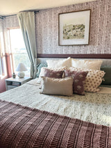 Bridget Wallpaper by Fox and Pebble from Loomwell Home Goods
