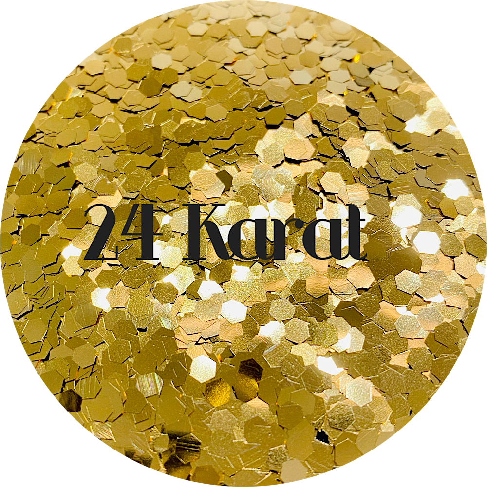 Glitter Flakes 24 Karat From Glitter Heart Co.