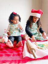 Cookies & Milk Apron - fits sizes youth small through adult 2XL from BapronBaby