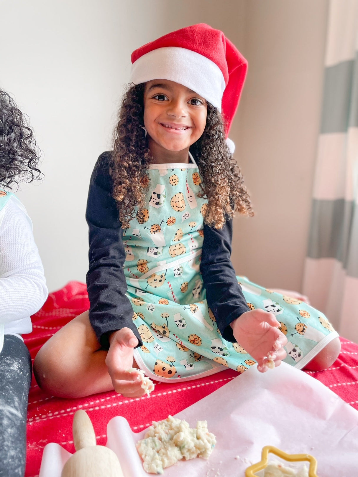 Cookies & Milk Apron - fits sizes youth small through adult 2XL from BapronBaby
