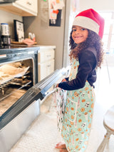 Cookies & Milk Apron - fits sizes youth small through adult 2XL from BapronBaby