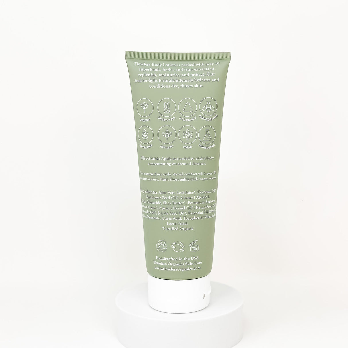Timeless Body Lotion from Timeless Organics Skin Care