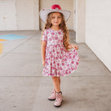 LET'S GO GIRLZZZ DREAM RUFFLE DRESS from DREAM BIG LITTLE CO