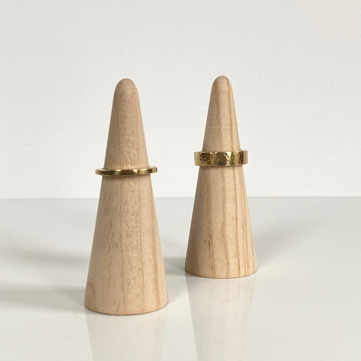 Mixed Material Stacking Rings From Abroad Modern