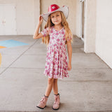 LET'S GO GIRLZZZ DREAM RUFFLE DRESS from DREAM BIG LITTLE CO