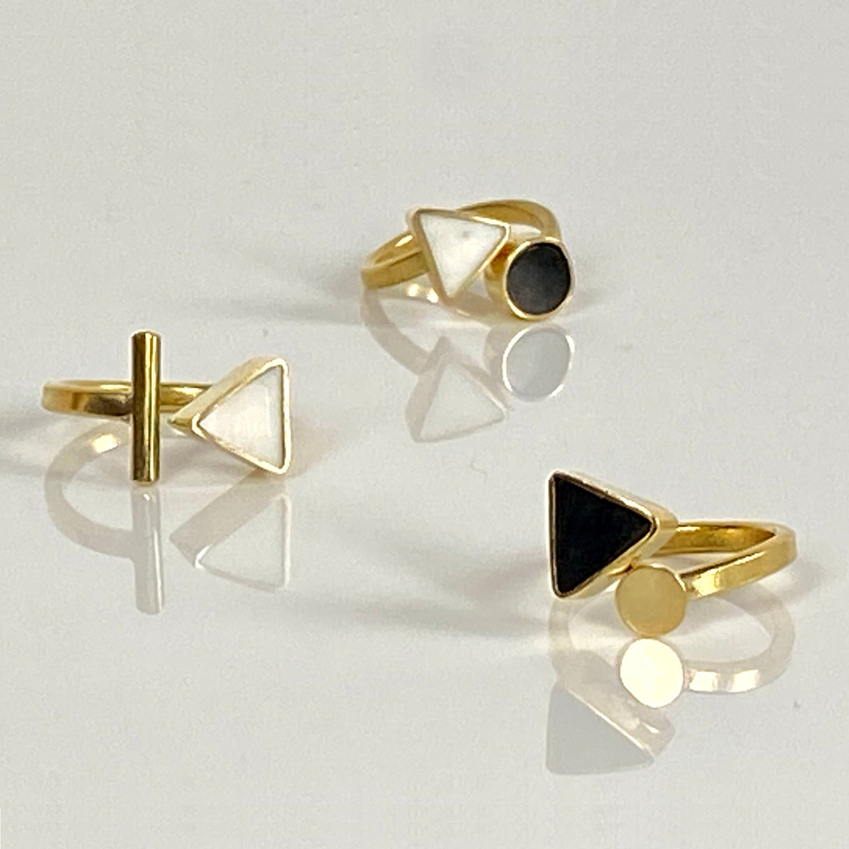 Triangulate Open Ring From Abroad Modern