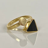 Triangulate Open Ring From Abroad Modern