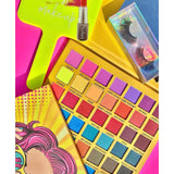 Wow Bundle |  Eyeshadow Palette & Neon Pink Brush Set includes From Prolux Cosmetics