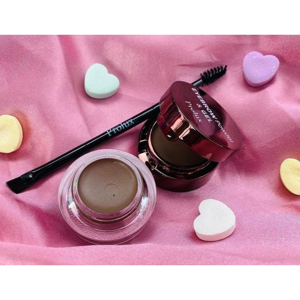 Powder Eyebrow Makeup - Best Eyebrow Gel from Prolux Cosmetics