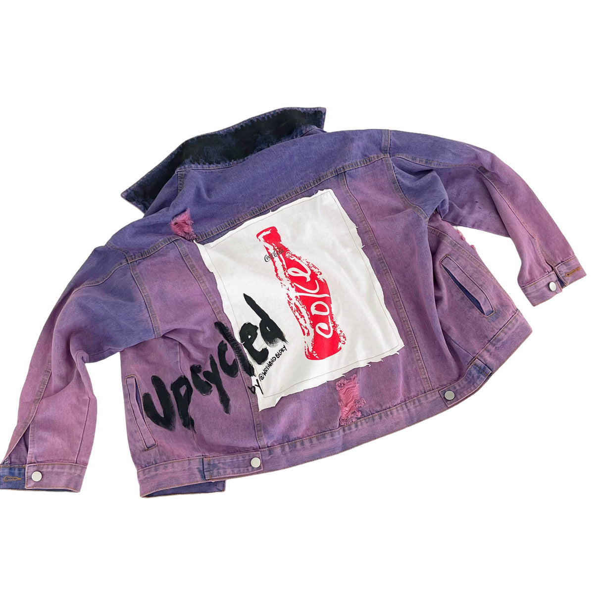 'UPCYCLED' by W+G Denim Jacket from Wren + Glory