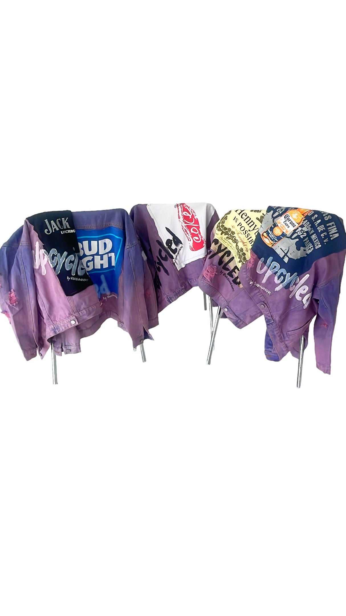 'UPCYCLED' by W+G Denim Jacket from Wren + Glory