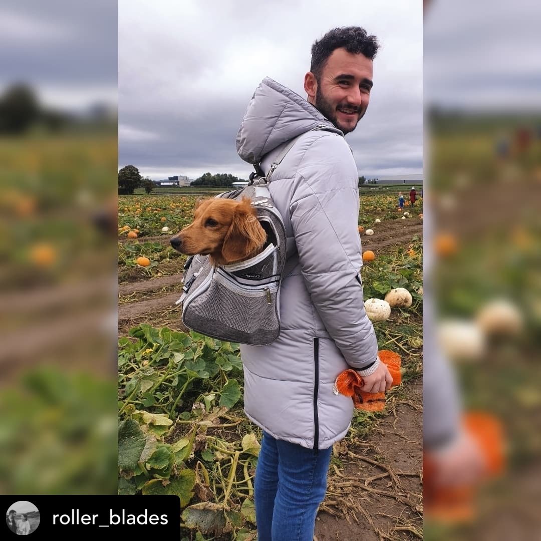Mr. Peanut's Monterey Series Airline Compliant Horizontal Backpack Pet Carrier from Mr. Peanut's Pet Carriers