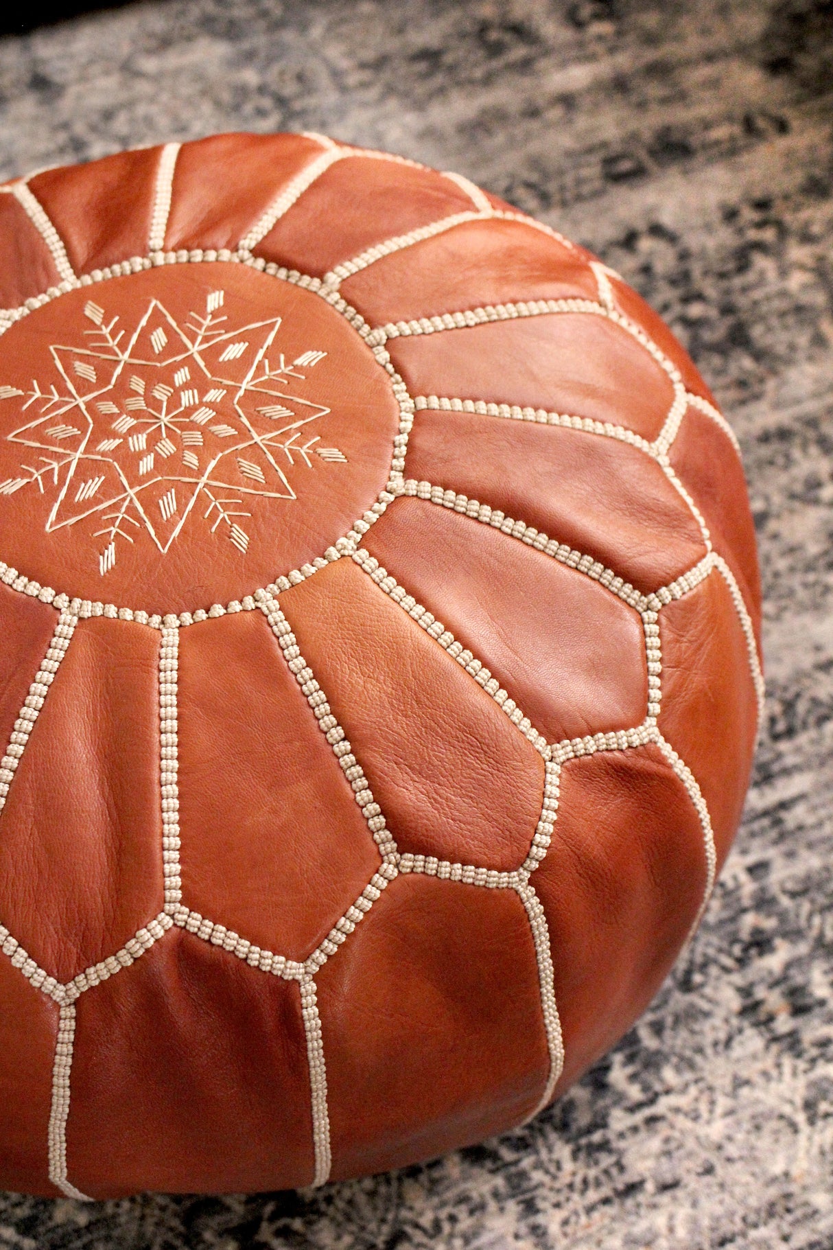 Jasmine Pouf from Jubilee Trading Company