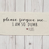 Custom Panel: Personalized Your Saying Quote Thing Boo Wife Husband Monogram Valentines FUNNY QUOTES LOVE NOTE LETTER CUSTOM PANEL From PillowPanels
