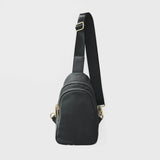 The River Sling Bag with Solid Strap | Black from Babs+Birdie