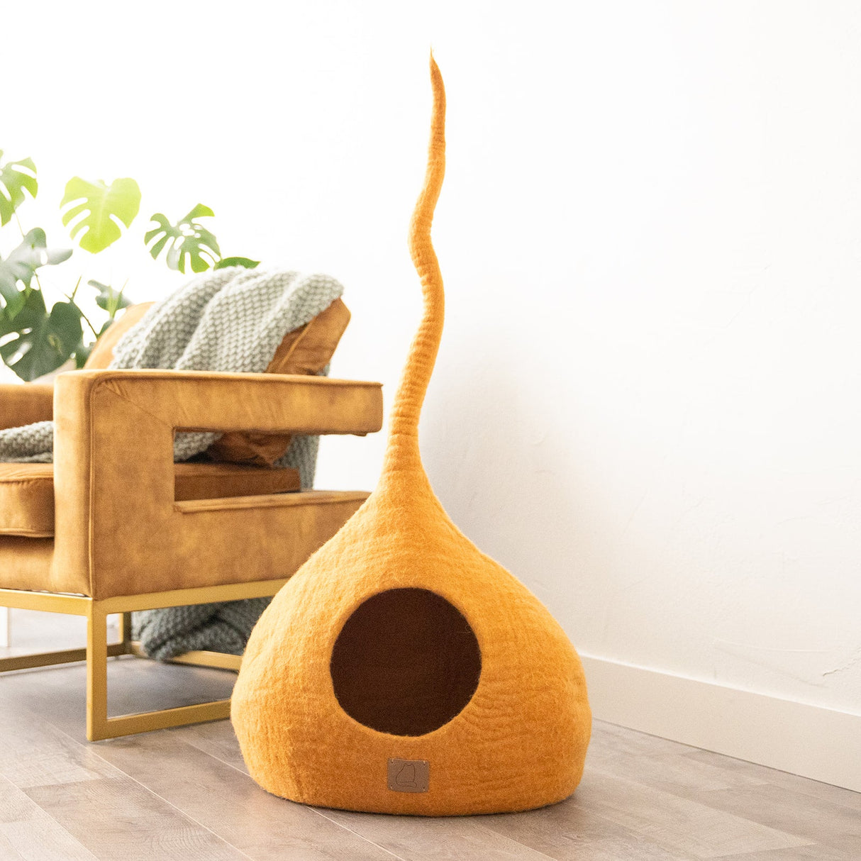 Fire Orange | Tail Style Cave from Fuzzy Cove