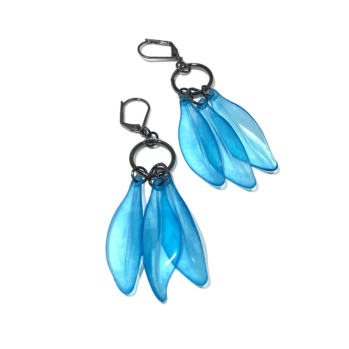 Aqua Blue Dream Drop Earrings from Leetie Lovendale