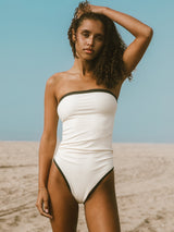 ALISO ONE PIECE - BLACK AND WHITE CONTRAST From ELYSIIAN