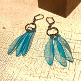 Aqua Blue Dream Drop Earrings from Leetie Lovendale