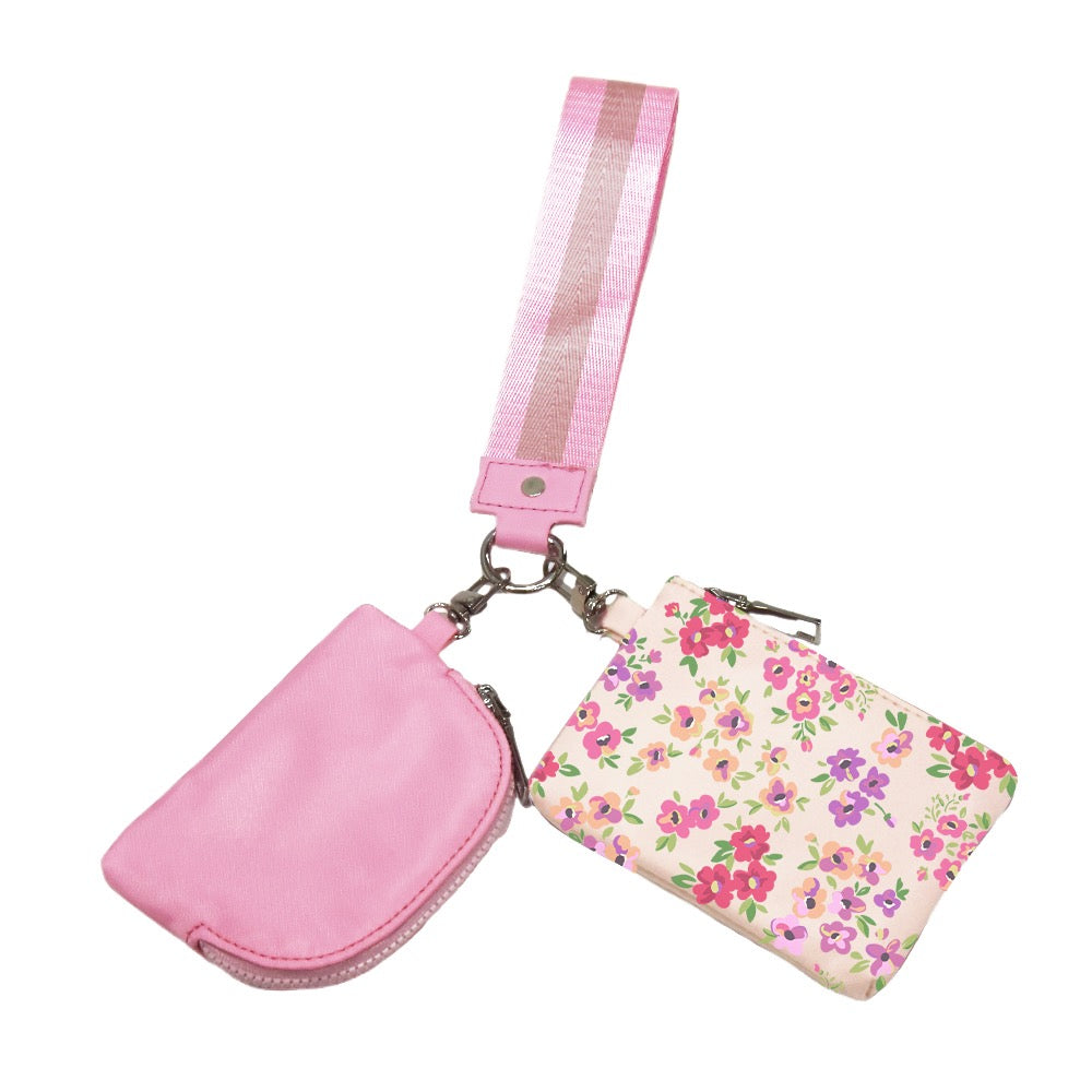 Summer Spritz Dual Pouch Wristlet from Pretty Simple