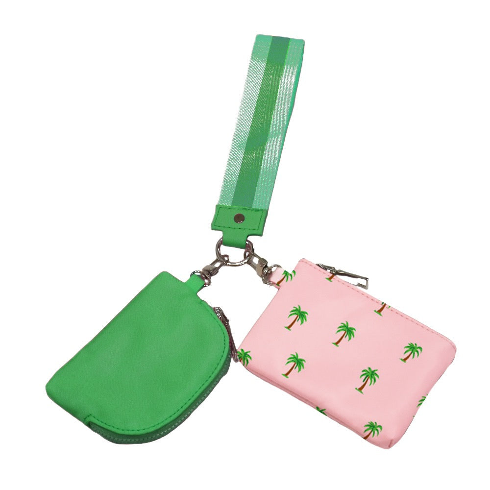 Summer Spritz Dual Pouch Wristlet from Pretty Simple
