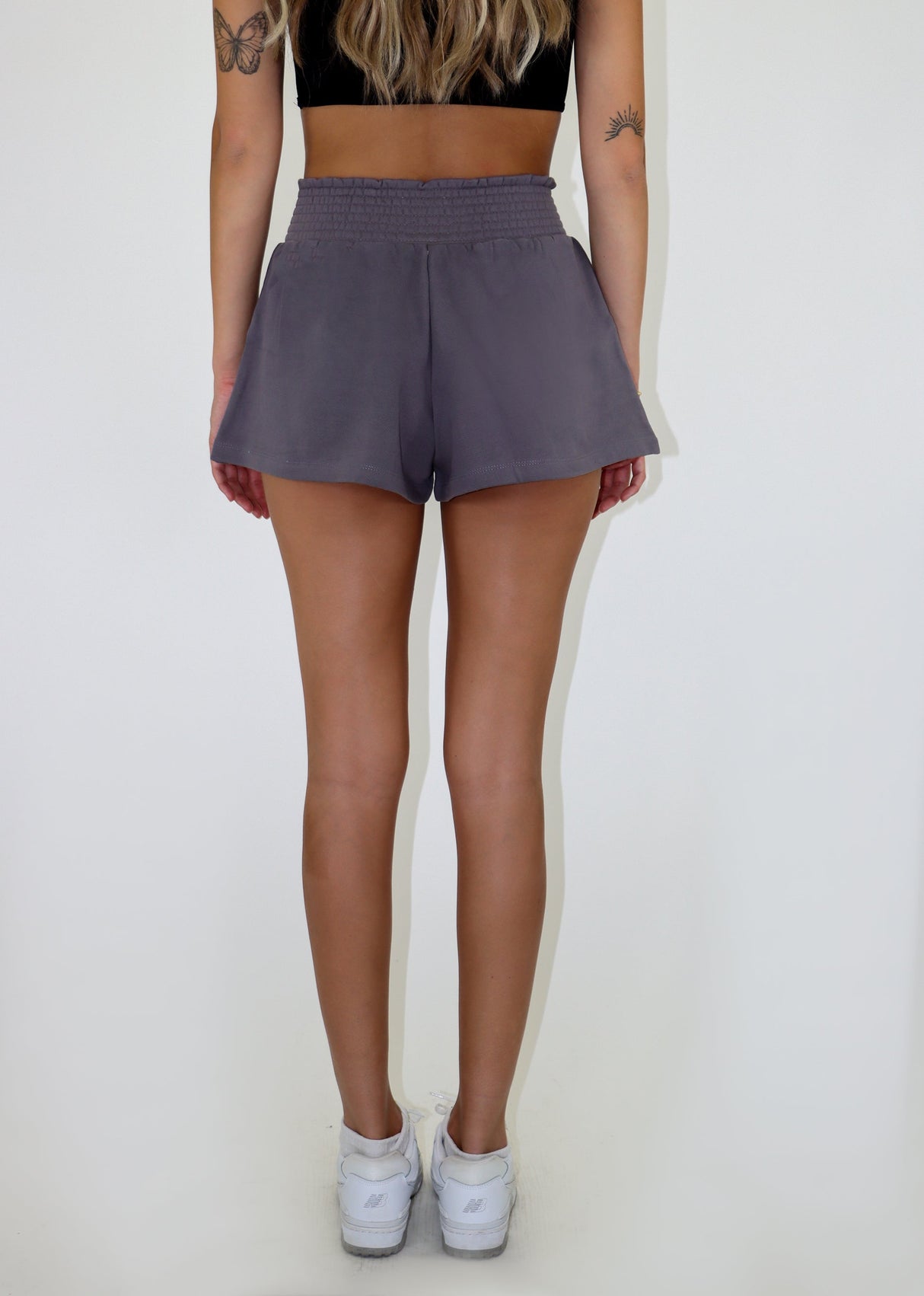 Heat Wave Shorts ★ Charcoal Grey From Rock N Rags